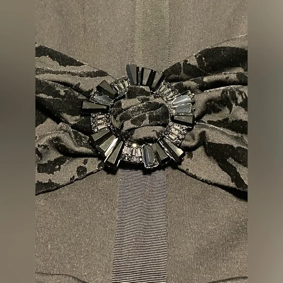 Dundas X Revolve Ramon mini dress black tiger size large - Picture 4 of 6